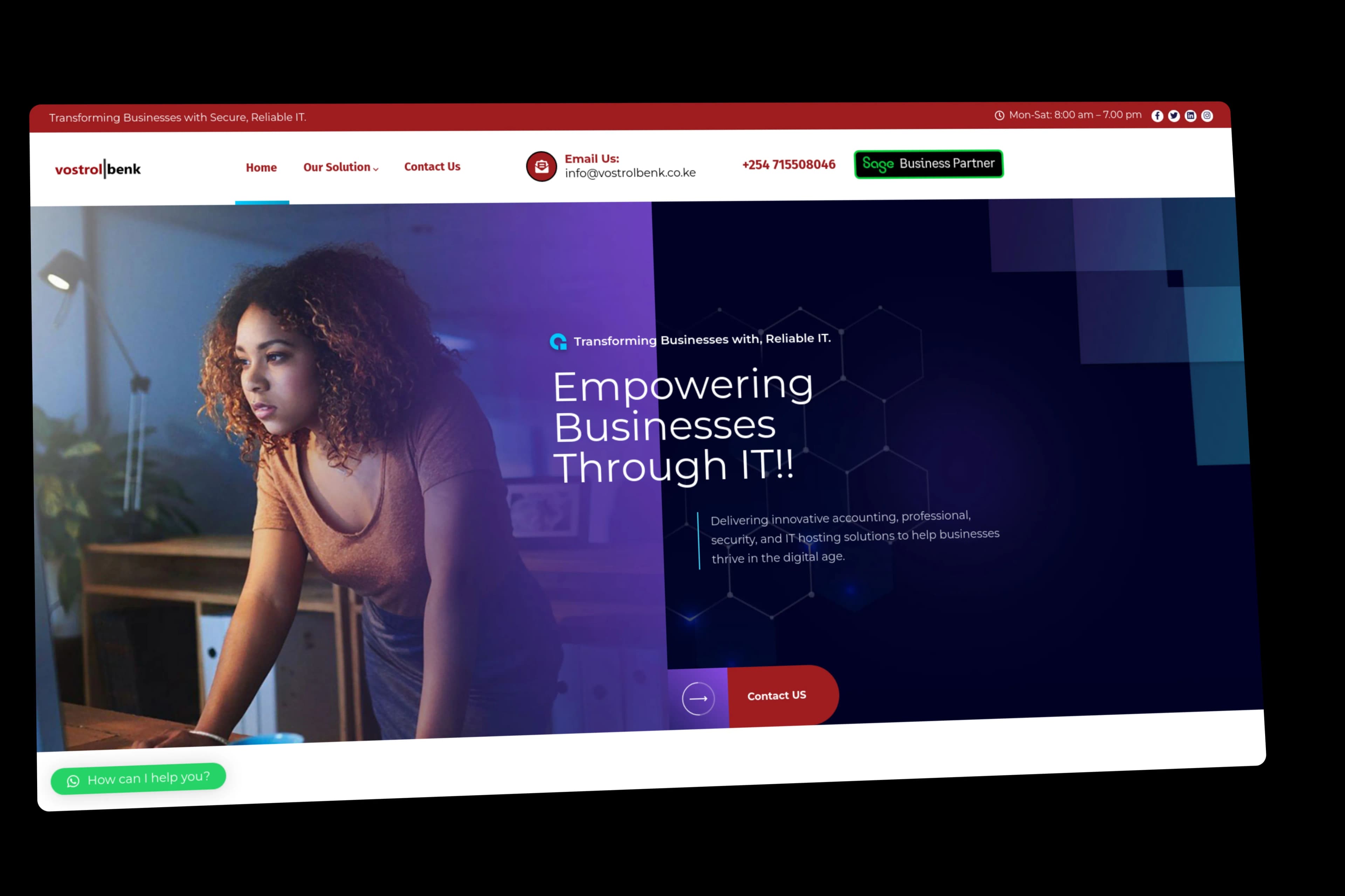 Vostrol benk case study background