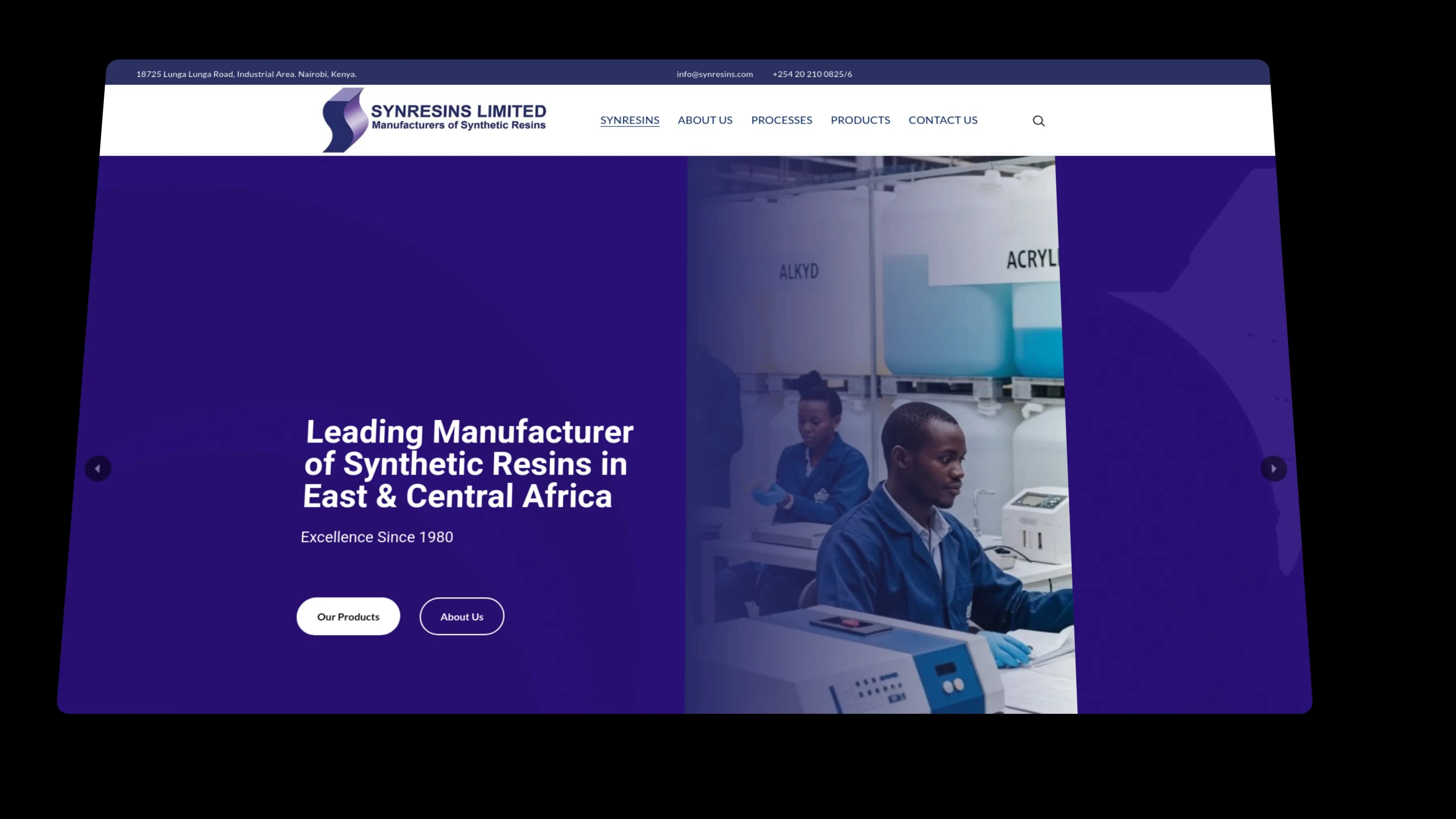 Synresins case study background